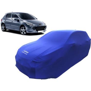 Imagem de Capa Para Carro Peugeot 307 Proteção Contra Riscos - Mz, Azul
