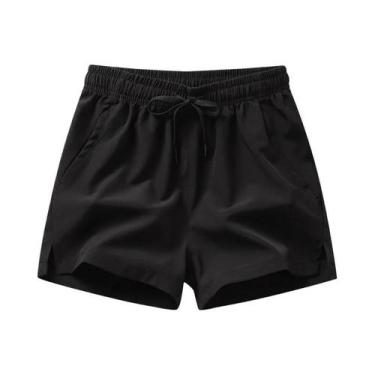 Imagem de Conjunto de Calções Esportivos com Bolsos e Zíper - 3 Peças - Unissex,