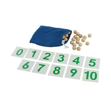 Imagem de YIJU Cartões Montessori Ensino Números Contagem Brinquedos Brinquedos Educativos para Crianças Presentes Brinquedo de Aprendizagem de Matemática para