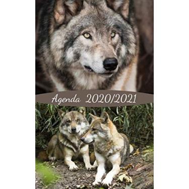 Imagem de Agenda Escolar “Lobos - Wolves - Loups ”. Curso Lectivo 2020-2021. Español, Inglés y Francés . Tamaño:12,7 x 20,3 cm (5 x 8 in). 1oo Páginas/ Tapa blanda.