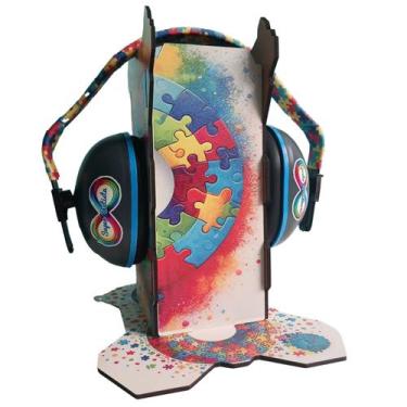 Imagem de Suporte e Abafador de Ruido para Autistas Infinity Color 18 DB - Reido
