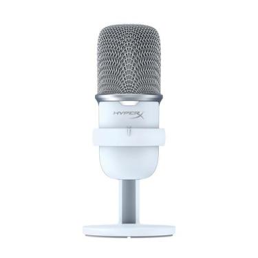 Imagem de Microfone Condensador USB HyperX SoloCast - Branco para Jogos