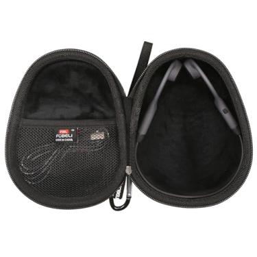 Imagem de FBLFOBELI Estojo rígido compatível com fones de ouvido BAICLUD/Mehomeli Kids Bluetooth 5.2 com condução de ar (preta)