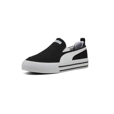 Imagem de PUMA Tênis masculino Court Classic Vulc, branco, 43, Preto/branco, 39