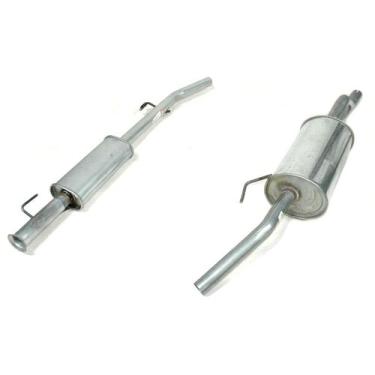 Imagem de Kit Escapamento Surdina + Traseiro Clio Sedan 1.6 1999 2009 - DISKSCAP