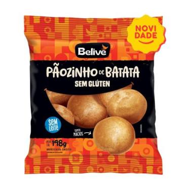Imagem de Pãozinho de Batata Sem Glúten, Sem Leite Belive 198g