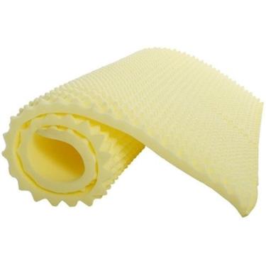 Imagem de Colchonete Queen Casca de Ovo Colchão Anti Escaras Espuma Perfilada 158x198cm bf Colchões