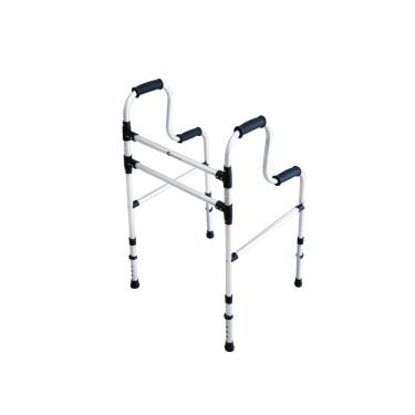 Imagem de Andador Fixo 2 Barras Duplo Punho Até 130kg Natural Sequencial