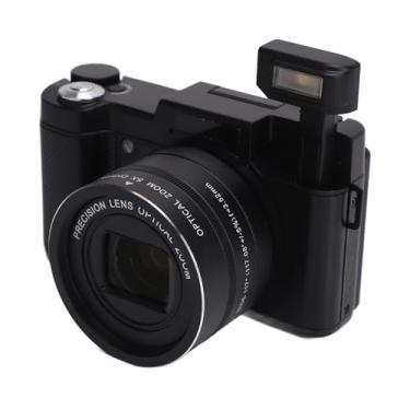 Imagem de Câmera Digital 4K, 48MP, 3 Polegadas, Tela Flip, Zoom 5X 8X, Evita Agitação, Câmera de Vlogging para Caminhadas, Acampamento, Viagem, Capacidade de Bateria de 1300mAh