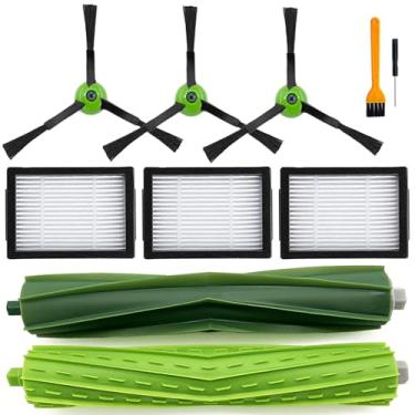 Imagem de Acessórios de peças de reposição para aspirador de pó iRobot Roomba i3 i3+ i7 i7+ i4+ i5 i5+ j5 j5+ i6 i6+ i8 i8+ i2 J7 E5 E6 E7 I&J&E Series, 1 escova de rolo, 3 filtros, 3 escovas laterais