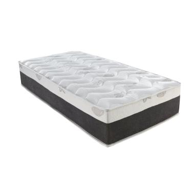 Imagem de Colchão Solteiro 108X198X30Cm Pegasus Cinza/Branco