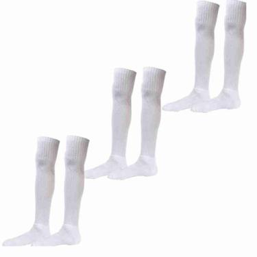 Imagem de Kit 3 Meião de Futebol Kanxa Profissional, Branco