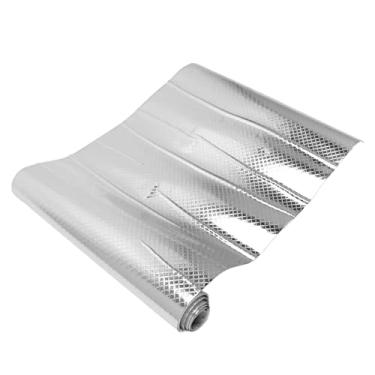 Imagem de Fafeicy de Parede de Auto -Adesivo Em PVC de Cozinha, Adesivo de Alumínio à Prova de óleo, Forros de Prateleira para Cozinha, Backsplash (30cm*2m)