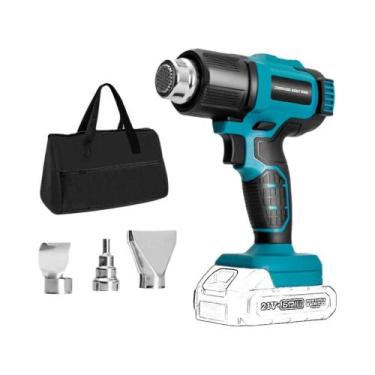 Imagem de Pistola De Ar Quente Sem Fio 21V Para Bateria Makita Pistola De Calor 