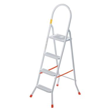 Imagem de Escada Doméstica Utimil Maxiutil 4 Degraus – Branca