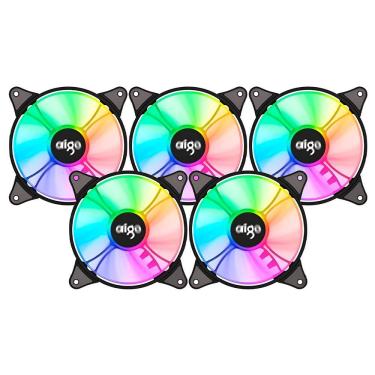 Imagem de Cooler Fan para Gabinete Aigo AR12 Pro 5 em 1 RGB