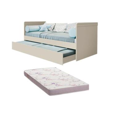 Imagem de Bicama Nuth Reller Solteiro Babá com Colchão 188x88 cm