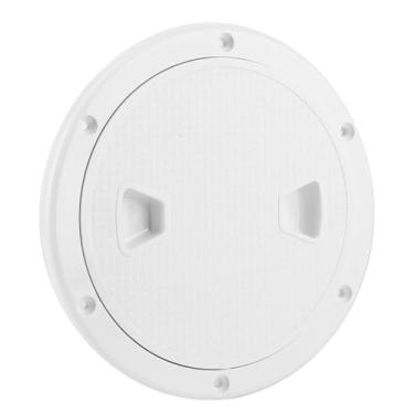 Imagem de ZJchao 6in ABS Placa Deck Plate Hatch Tampa de Inspeção Marinha Hatch Deck Hatch Com Superfície Não Deslizante para Instalação Vertical Horizontal
