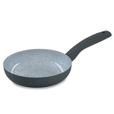 Imagem de Frigideira Quadrada Hercules Antiaderente 24cm Indução Ceramico Cinza