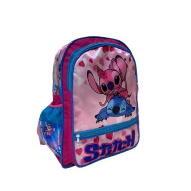 Imagem de Mochila stitch Grande Impermeável Escolar Costa infantil - Pietrix