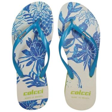 Imagem de Chinelo Feminino Tropical Colcci (Azul Cute, BR, Adulto, Faixa Numérico, 39, 40)