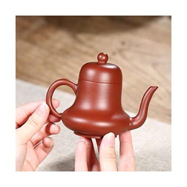 Imagem de Bule de chá de argila roxa autêntico de 150 ml, bule de chá de kung fu chinês, bule de chá chinês, filtro de cerimônia de chá