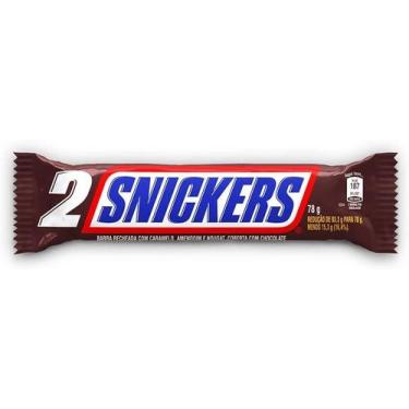 Imagem de Chocolate Snickers Original Duo 78g