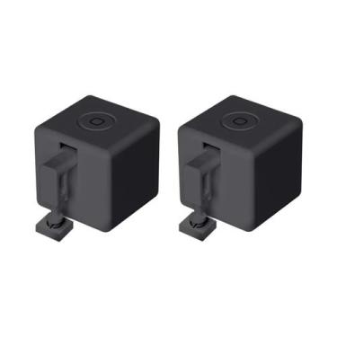 Imagem de Botão Inteligente Bluetooth Fingerbot Branco E Preto Funciona Com Alex