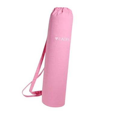 Imagem de Zxpjkyu Bolsa de Esteira, Bolsa de Armazenamento, Lona, ​​bolsa de Ginástica, Suporte para Esteira, Bolsa de Ombro, Fecho de Cordão para Praia, Academia, Pila, Pink S