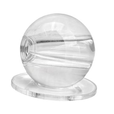 Imagem de UGPLM Treinamento de tacadas de bilhar, treinamento de tacadas de taco de sinuca, dispositivo de de taco de sinuca de acrílico para nove bolas, mesa de, 16mm