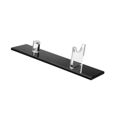 Imagem de Ｂｅｓｇａ Suporte de acrílico para exibição de facas, prático, fácil de montar, decorativo, para decoração de casa, quarto, restaurante, Preto