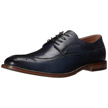 Imagem de STACY ADAMS Sapato Oxford masculino Fletcher Wingtip, Índigo, 7.5