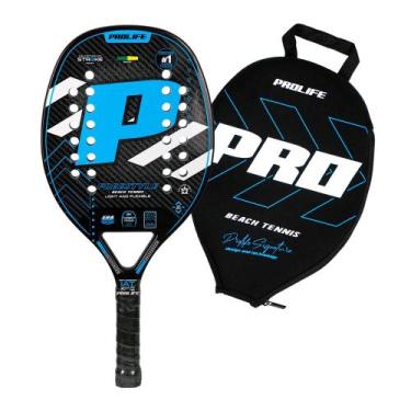 Imagem de Raquete Beach Tennis Freestyle - Prolife, Azul flúor