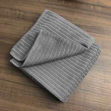 Imagem de Kit 6 Pano Limpeza Magico Microfibra Absorve 30x30 Pra Cz - Idealiza