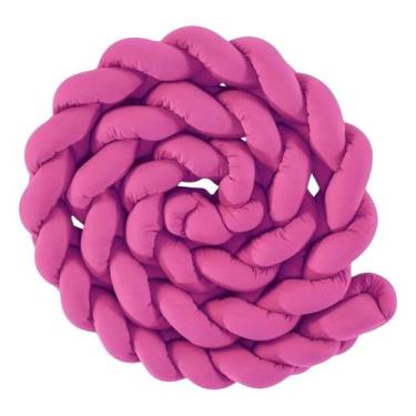 Imagem de Trança Protetora De Mini Berço De Bebê 2,50m - Lisas - Carinha de Anjo