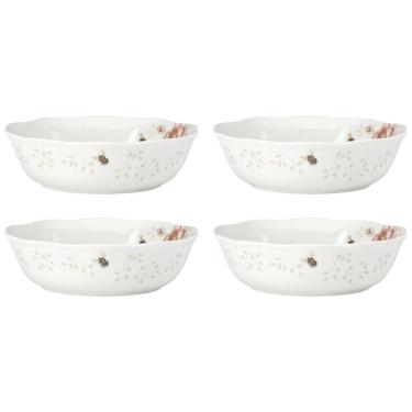 Imagem de Conjunto de Tigelas para Sopa 950mL com 4 Peças, Material de Porcelana e Formato Redond...
