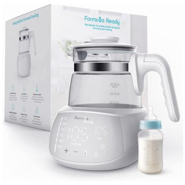 Imagem de Aquecedor de Água para Mamadeira 1,1L com Tela Digital de Controle, FORMULA READY, Branco