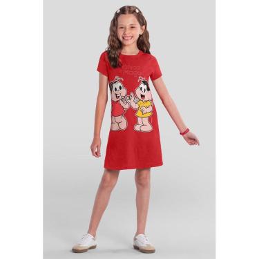 Imagem de Vestido infantil menina da Turma da Mônica Brandili