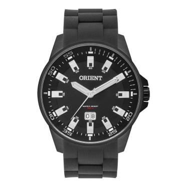 Imagem de Relógio Orient Masculino Mpsp1015 Aço Preto Silicone