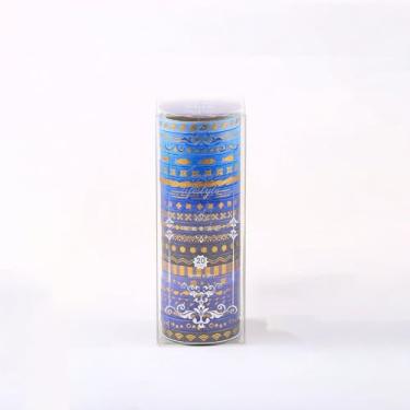 Imagem de Conjunto de adesivos Washi de 20 rolos, 2 m, padrão de bronzeamento, decorativos para artes, artesanato, materiais de diário, scrapbook, cartão