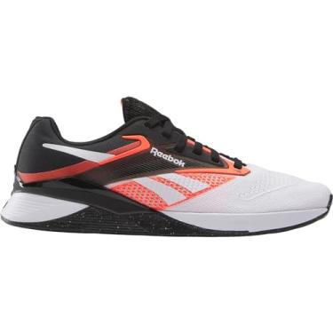 Imagem de Reebok Tênis unissex adulto Nano X4, Preto Ftwwht Orgfla, 15.5 Women/14 Men