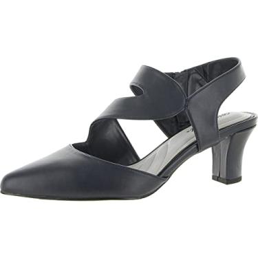 Imagem de Easy Street Sapato social masculino Venue, Azul-marinho/elástico, 6.5 X-Wide