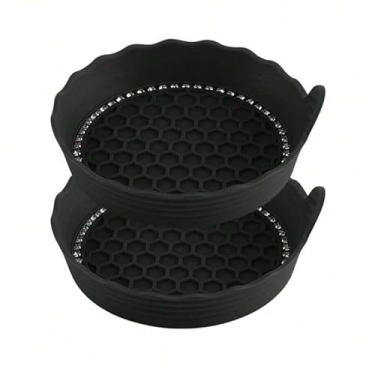 Imagem de Porta-copos com strass, impermeável, antiderrapante, à prova de poeira, absorção de choque, tapete preto para carro, casa, escritório (pacote com 2)