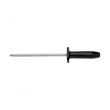 Imagem de Chaira Estriada Tramontina Ultracorte Com Haste Em Aço Carbono E Cabo De Polipropileno Preto 8"