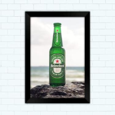 Imagem de Quadro Bar Cerveja Heineken A4 #175