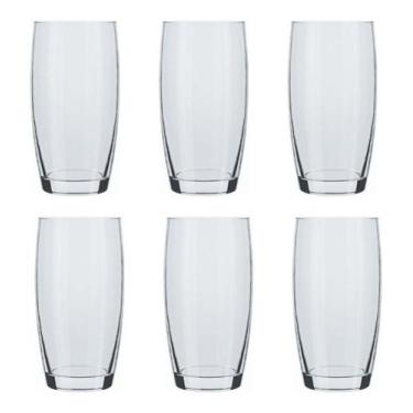 Imagem de Jogo 24 Copos Vidro Suco Agua Oca 300 Ml Nadir - NADIR FIGUEREDO