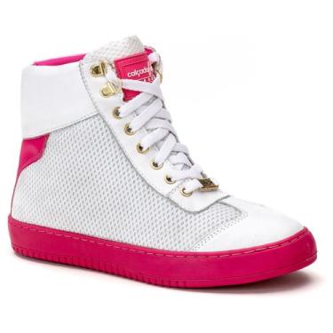 Imagem de Tênis Cano Alto Feminino Botinha Treino Academia Bota De Academia Casu