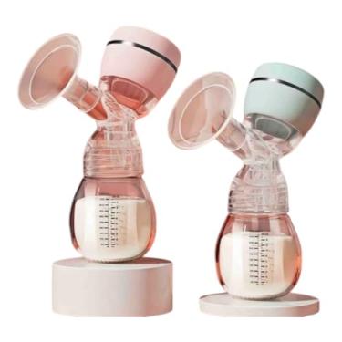 Imagem de Bomba Tira-leite elétrica Sem dor Alta potencia de sucção integrada Silenciosa Massageador Portátil