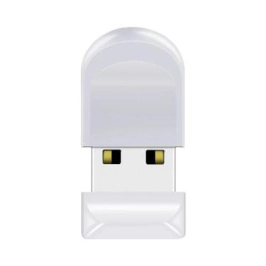 Imagem de Pen Drive Mini USB Preto 128GB Alta Velocidade 64GB 2.0 Oval Chaveiro 