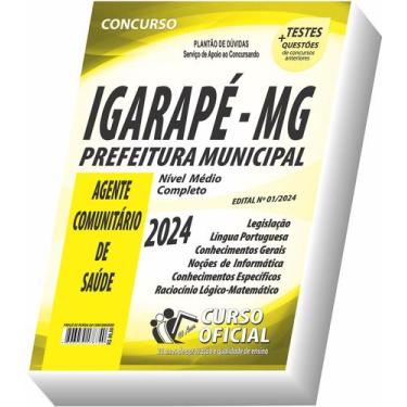 Imagem de Apostila Igarapé - Mg - Agente Comunitário De Saúde - Curso oficial